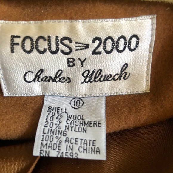 Vintage Charles Uluech Wool/Cashmere blazer - Picture 3 of 3